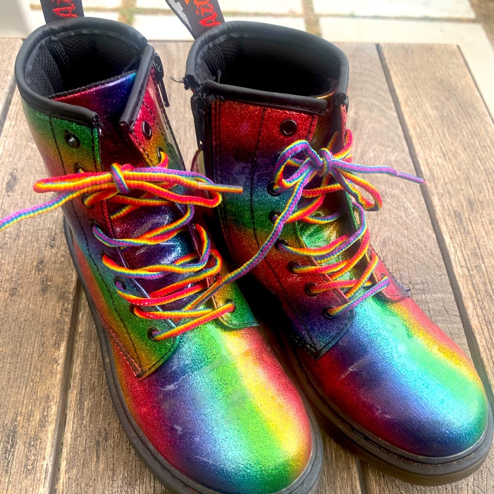 Rainbow Dr Martens